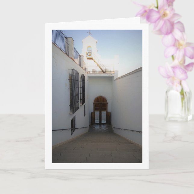 Inside Real Monasterio De San Miguel De Lliria Card (Orchid)