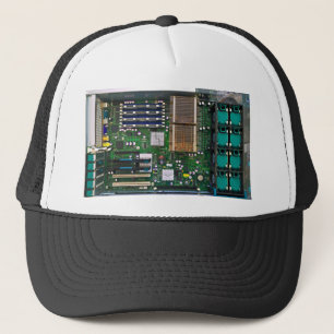 inside server computer trucker hat