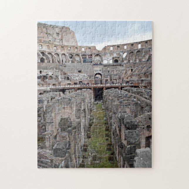 Inside the Colosseum - Rome - 11x14 - 252 pcs Jigsaw Puzzle (Vertical)