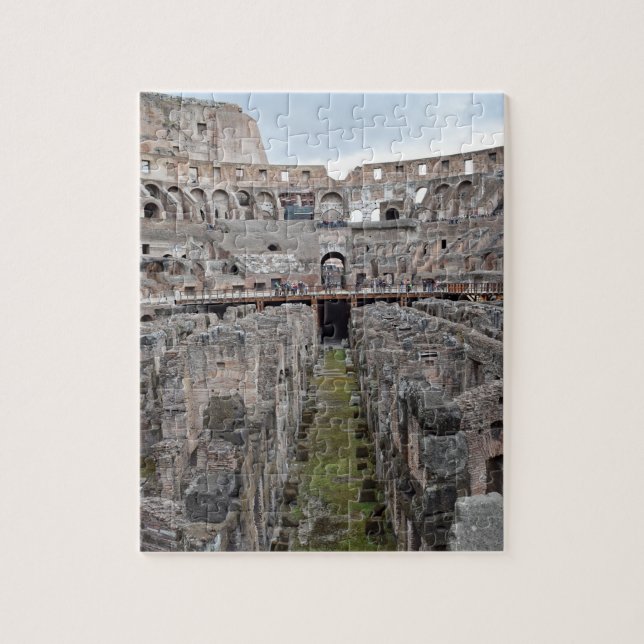 Inside the Colosseum - Rome - 8x10 - 110 pcs. Jigsaw Puzzle (Vertical)