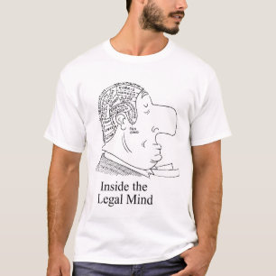 Inside the Legal Mind men's T shirt