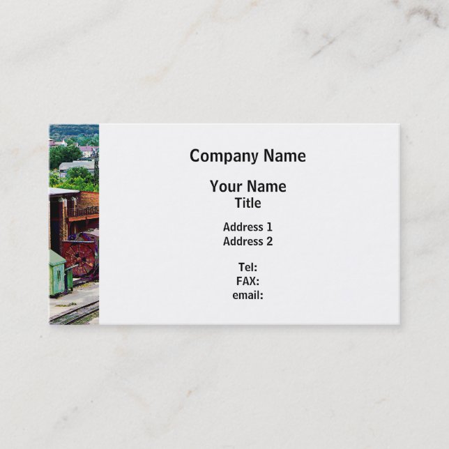 Inside the Train Yard Business Card (Front)