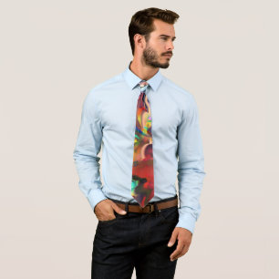 Inside the Volcano Tie