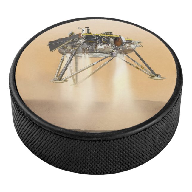 InSight Landing on Mars Hockey Puck (3/4)