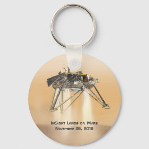 InSight Landing on Mars Key Ring