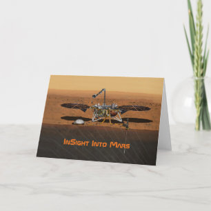 InSight Mars Lander Mission Card