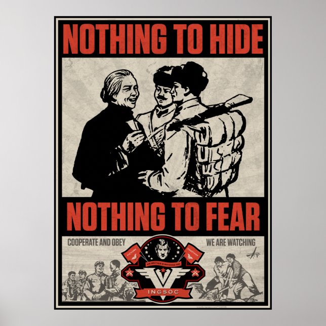INSOC 1984 Propaganda Print (Front)