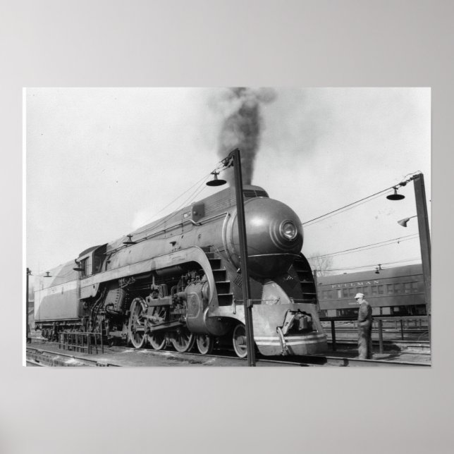 Inspecting the Streamliner Poster (Front)