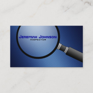 Inspector Business Cards
