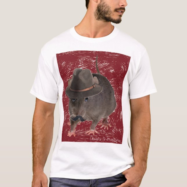 Inspector Rat T-Shirt (Front)