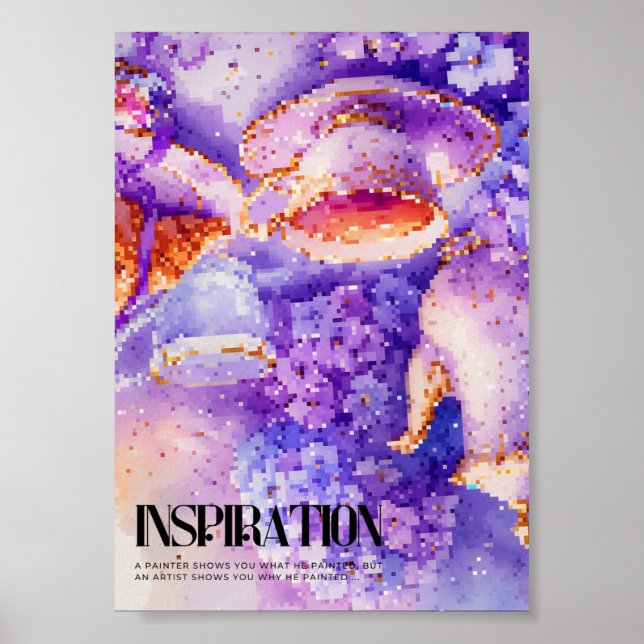 Inspiration Abstract Poster (Front)