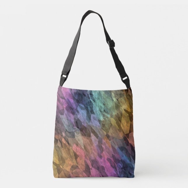 inspiration antechamber - rainbow crystal : crossbody bag (Back)