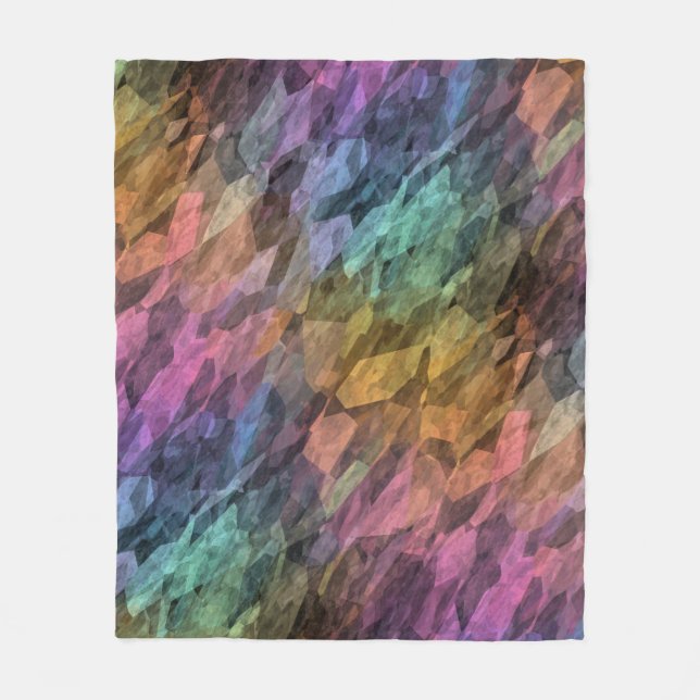 inspiration antechamber - rainbow crystal : fleece blanket (Front)