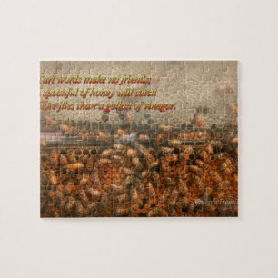 Inspiration - Apiary - Bee's - Sweet success Jigsaw Puzzle