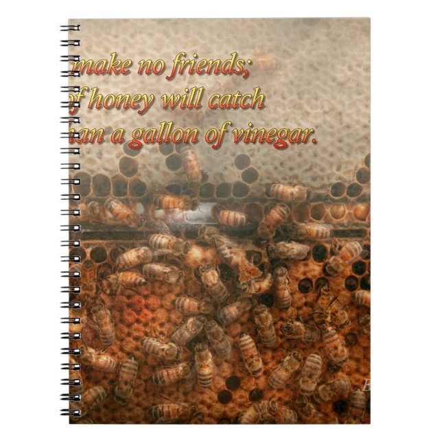 Inspiration - Apiary - Bee's - Sweet success Notebook (Front)
