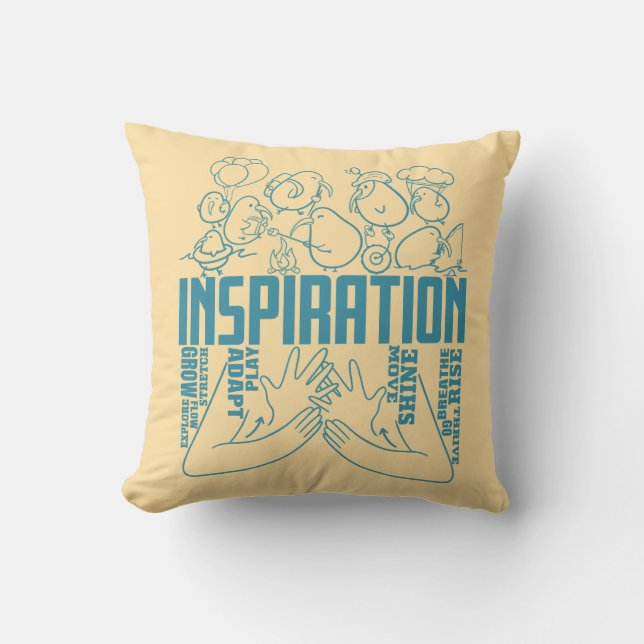 Inspiration - ASL Design Cushion (Front)