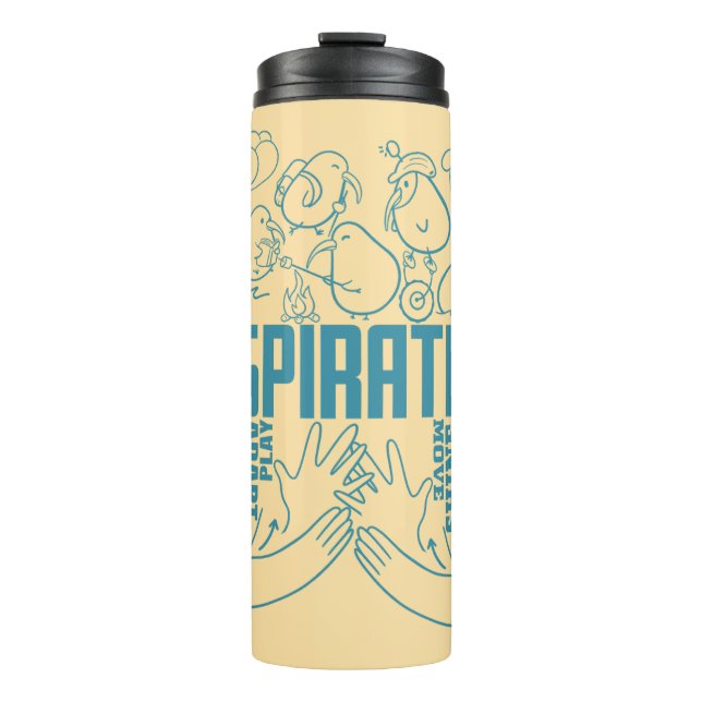 Inspiration - ASL Design Thermal Tumbler (Front)