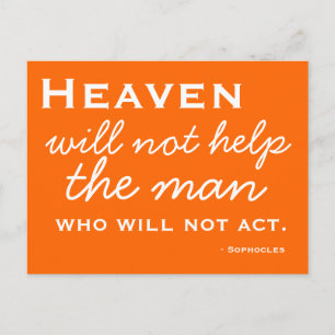 Inspiration - Choose Action - Postcard