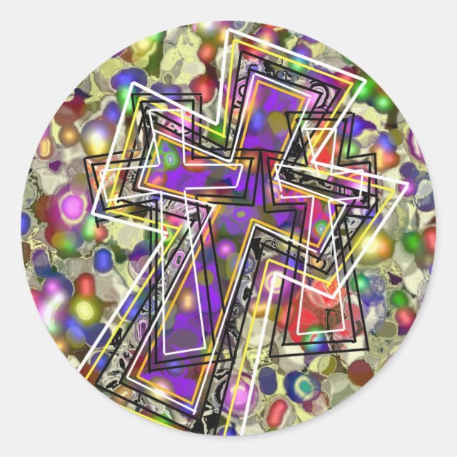 Inspiration ! classic round sticker (Front)