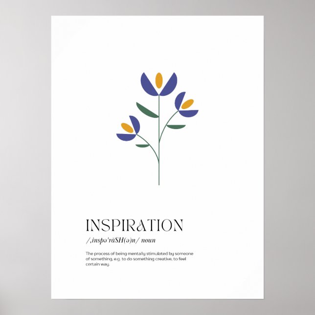 Inspiration Definition  Poster (Front)