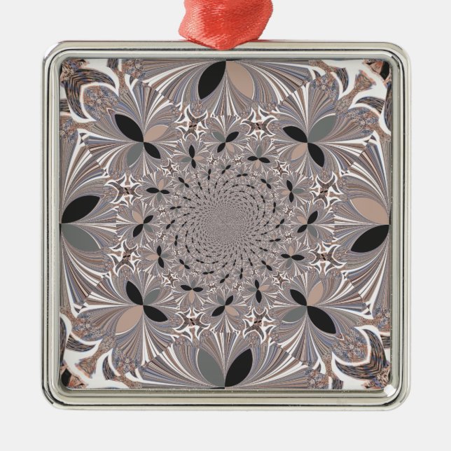 Inspiration Flower Metal Tree Decoration (Front)