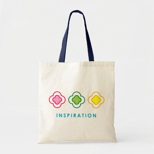 Inspiration (Flowers) Tote Bag (Front)