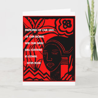 Inspiration from Sister Rosa Card