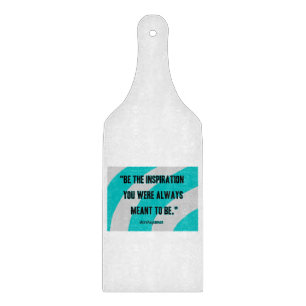 Inspiration Glass Cutting Board