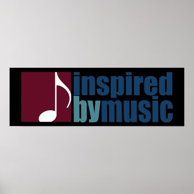 inspiration in music poster (Front)