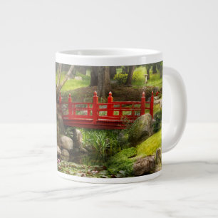 Inspiration - Japanese Garden - Meditation Large Coffee Mug