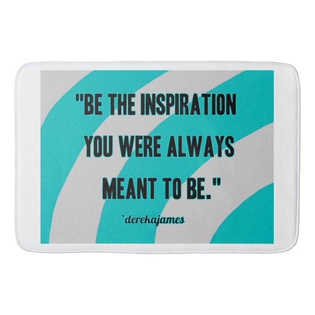 Inspiration Large Bath Mat (Front)
