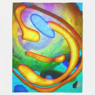 Inspiration Loops Fleece Blanket