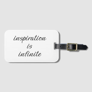 Inspiration Luggage Tag