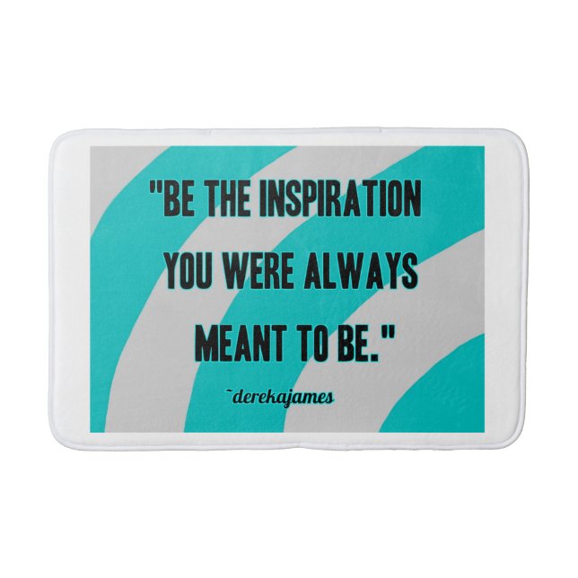 Inspiration Medium Bath Mat (Front)