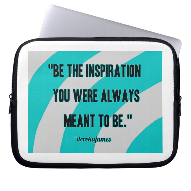 Inspiration Neoprene Laptop Sleeve (Front)