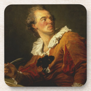 Inspiration (oil on canvas) coaster