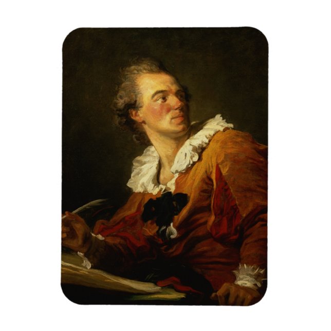 Inspiration (oil on canvas) magnet (Vertical)