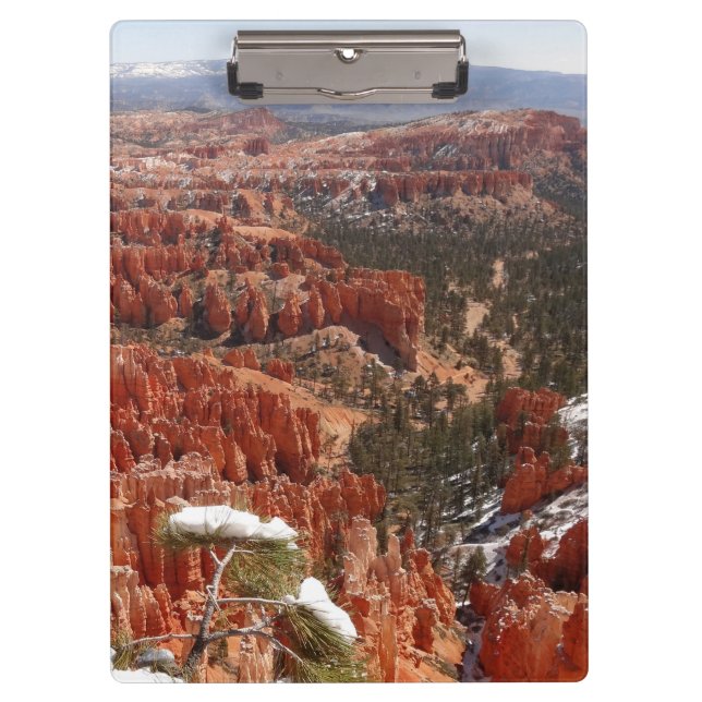 Inspiration Point at Bryce Canyon I Clipboard (Front)