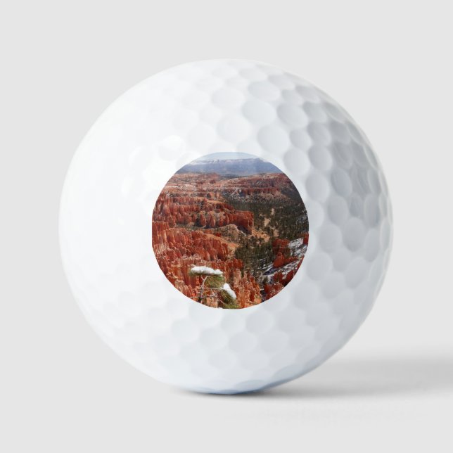 Inspiration Point at Bryce Canyon I Golf Balls (Front)