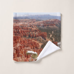 Inspiration Point at Bryce Canyon I Wash Cloth