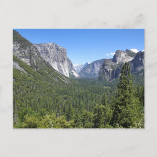 Inspiration Point II at Yosemite National Park Postcard
