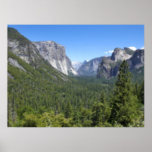 Inspiration Point II at Yosemite National Park Poster