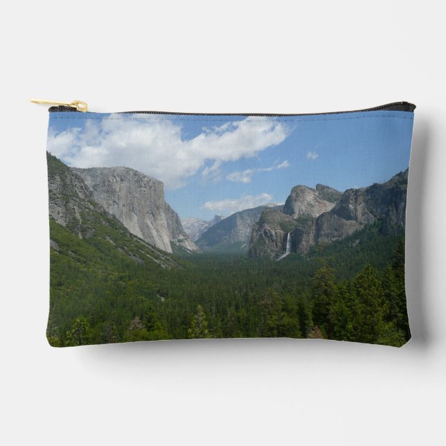 Inspiration Point in Yosemite National Park Accessory Pouch (Front)
