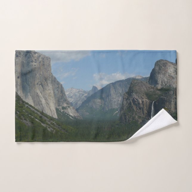 Inspiration Point in Yosemite National Park Hand Towel (Hand Towel)
