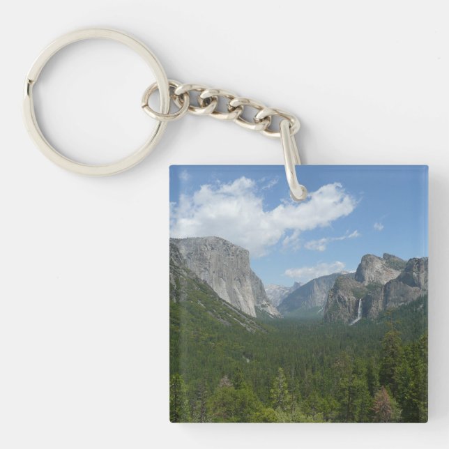 Inspiration Point in Yosemite National Park Key Ring (Front)