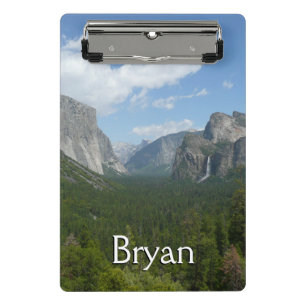 Inspiration Point in Yosemite National Park Mini Clipboard