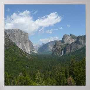 Inspiration Point in Yosemite National Park Poster