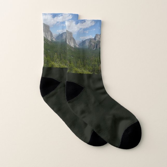Inspiration Point in Yosemite National Park Socks (Pair)