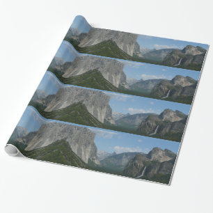 Inspiration Point in Yosemite National Park Wrapping Paper