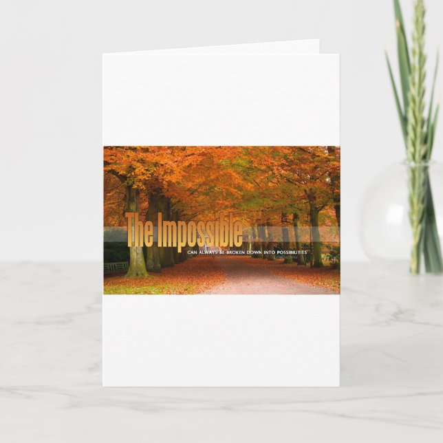 Inspiration | Possibilities Card (Front)